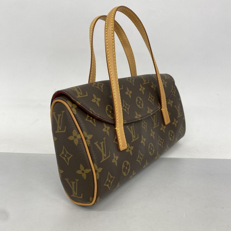 Louis Vuitton Handbag Monogram Sonatine M51902 Brown Ladies