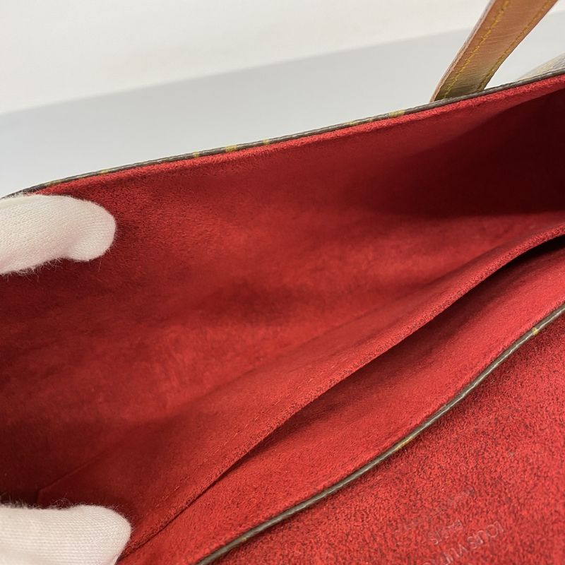 Louis Vuitton Handbag Monogram Sonatine M51902 Brown Ladies