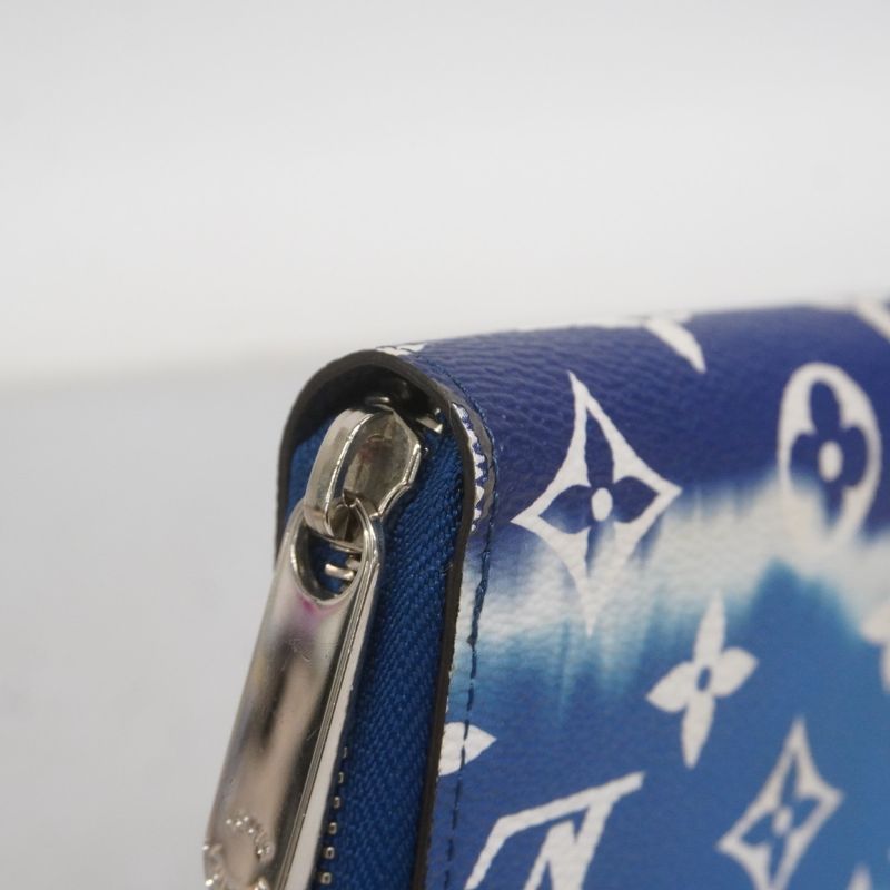 Louis Vuitton Long Wallet LV Escal Zippy Wallet M68841 Blue Men's