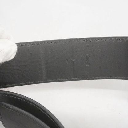 Louis Vuitton Belt Damier Graphite Suntulle LV Initial M9808 Black Men's