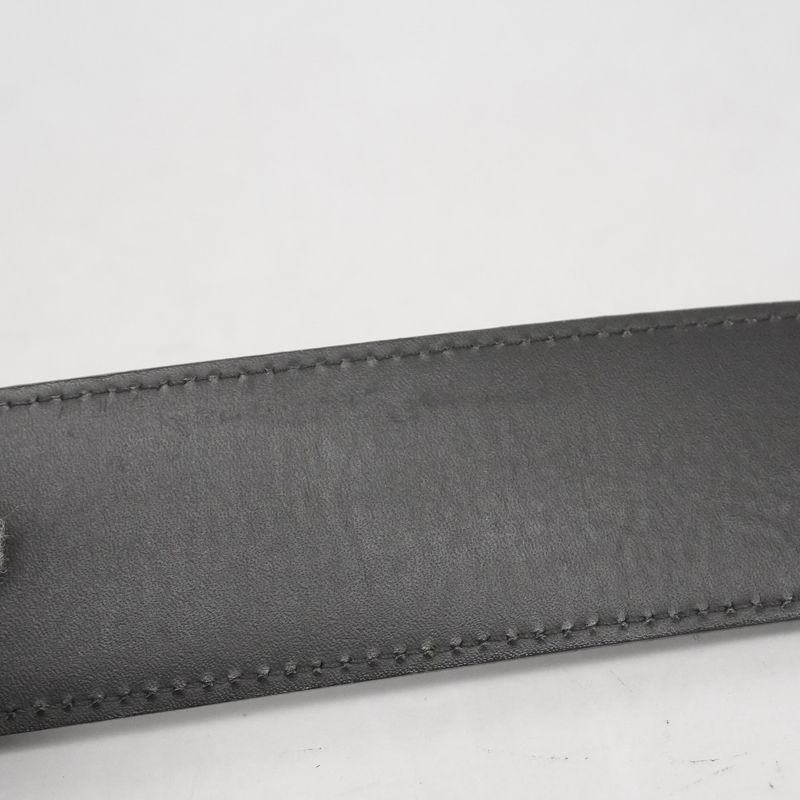Louis Vuitton Belt Damier Graphite Suntulle LV Initial M9808 Black Men's