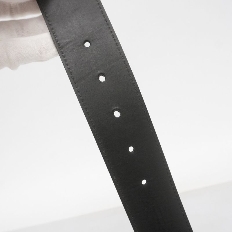 Louis Vuitton Belt Damier Graphite Suntulle LV Initial M9808 Black Men's