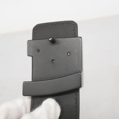 Louis Vuitton Belt Damier Graphite Suntulle LV Initial M9808 Black Men's