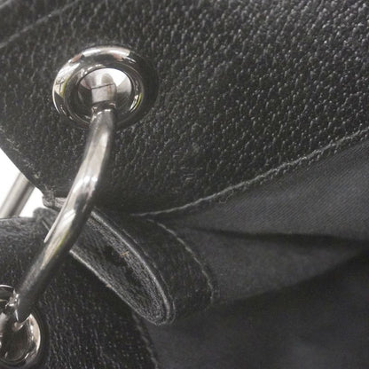 Gucci Shoulder Bag GG Canvas 120842 Canvas Black Silver Hardware Women's