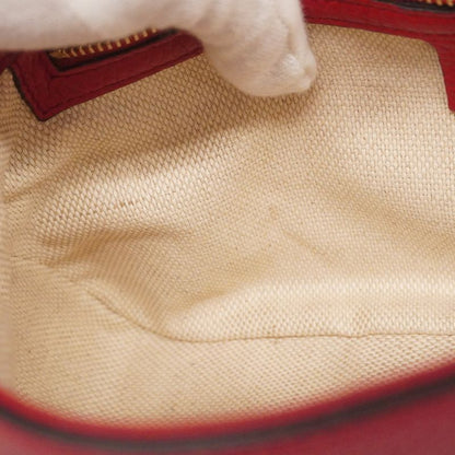Gucci Shoulder Bag Soho 336752 Leather Red Chien Pan Gold Hardware Ladies