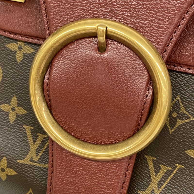 Louis Vuitton Handbag Monogram Golden Arrow Speedy M40802 Brown Ladies
