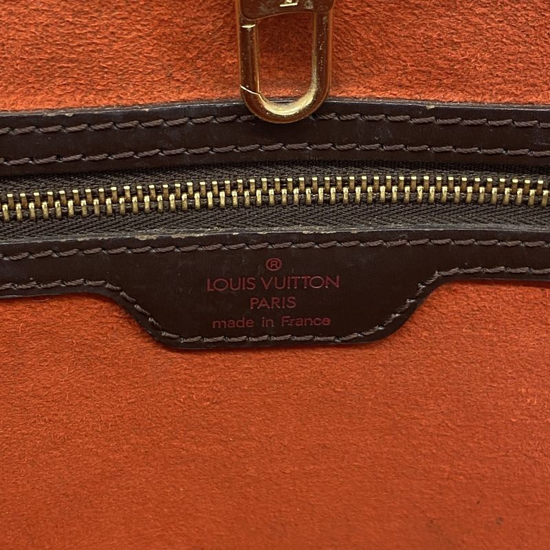 Louis Vuitton Tote Bag Damier Manosque PM N51121 Ebene Ladies