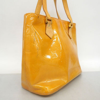 Louis Vuitton Tote Bag Vernis Houston M91004 Beige Ladies
