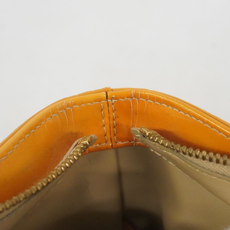 Louis Vuitton Tote Bag Vernis Houston M91004 Beige Ladies