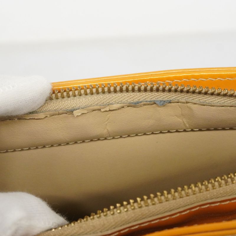 Louis Vuitton Tote Bag Vernis Houston M91004 Beige Ladies