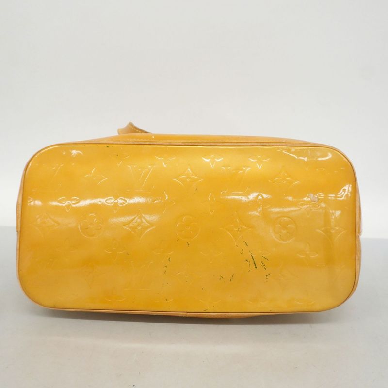 Louis Vuitton Tote Bag Vernis Houston M91004 Beige Ladies