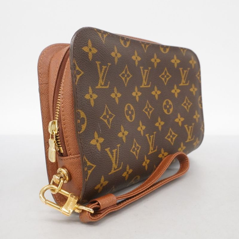 Louis Vuitton Clutch Bag Monogram Orsay M51790 Brown Men's