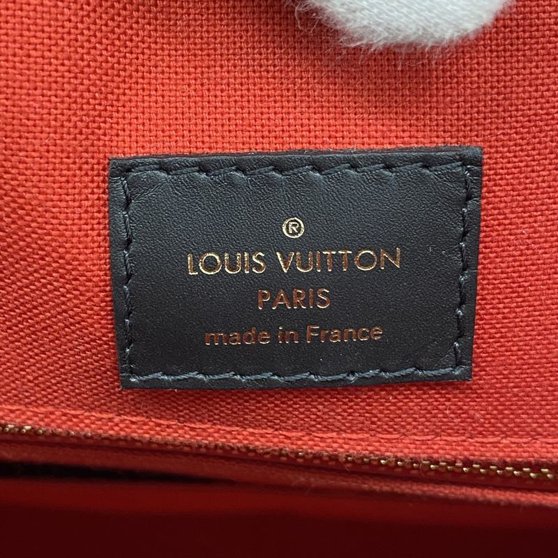 Louis Vuitton Tote Bag Monogram Giant Reverse On The Go PM M45321 Brown 2way