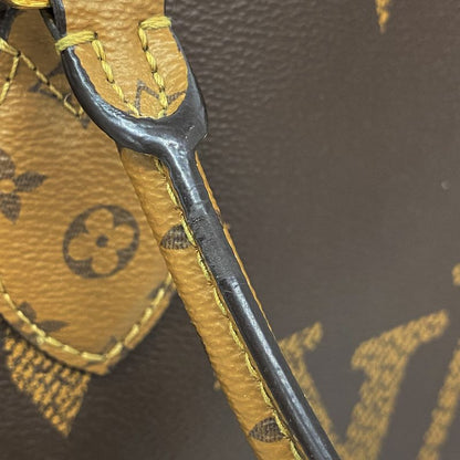 Louis Vuitton Tote Bag Monogram Giant Reverse On The Go PM M45321 Brown 2way