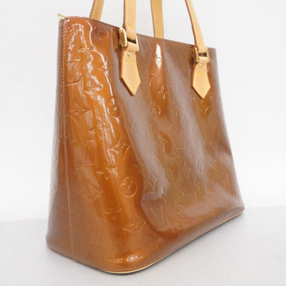 Louis Vuitton Tote Bag Vernis Houston M91122 Bronze Ladies