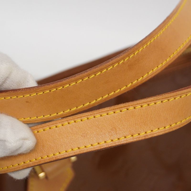 Louis Vuitton Tote Bag Vernis Houston M91122 Bronze Ladies