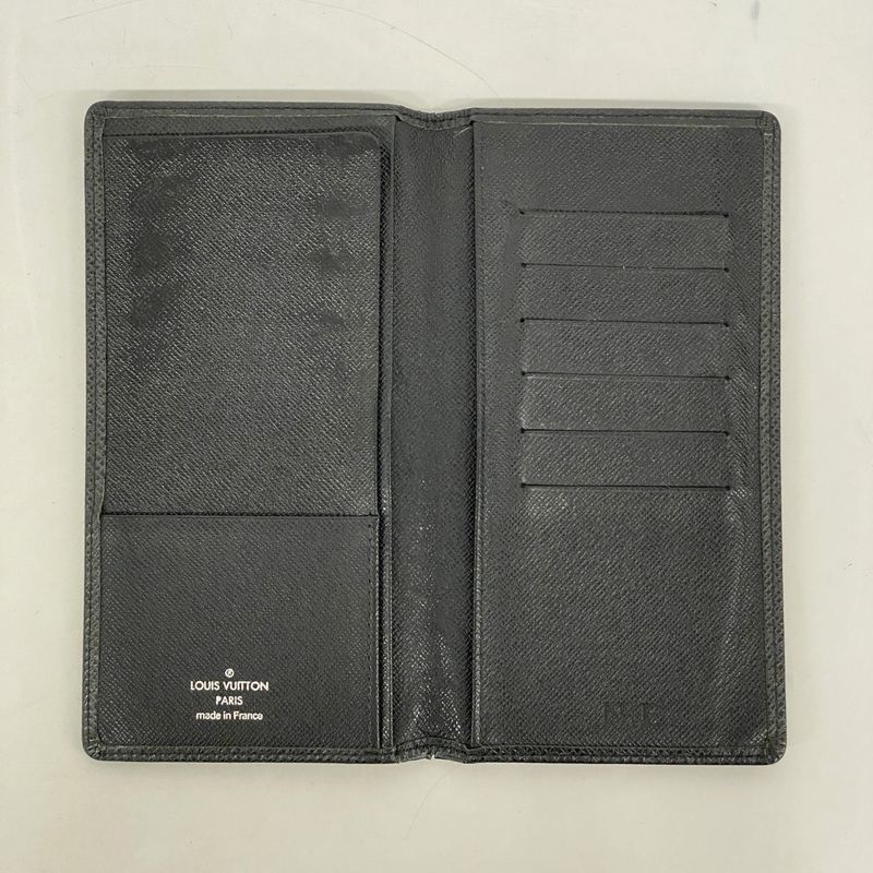 Louis Vuitton Long Bill Holder Taiga Porte Valeur Cult Cles Di M30392 Ardoise