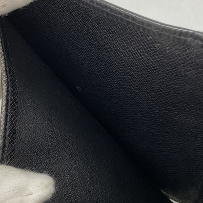 Louis Vuitton Trifold Wallet Epi Portomonebier Carte Cles Di M63482 Noir Black