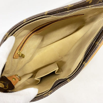 Louis Vuitton Shoulder Bag Monogram Looping GM M51145 Brown Ladies