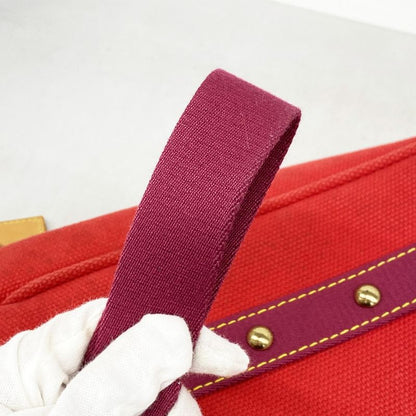 Louis Vuitton Tote Bag Antigua Cabas MM M40034 Rouge Ladies