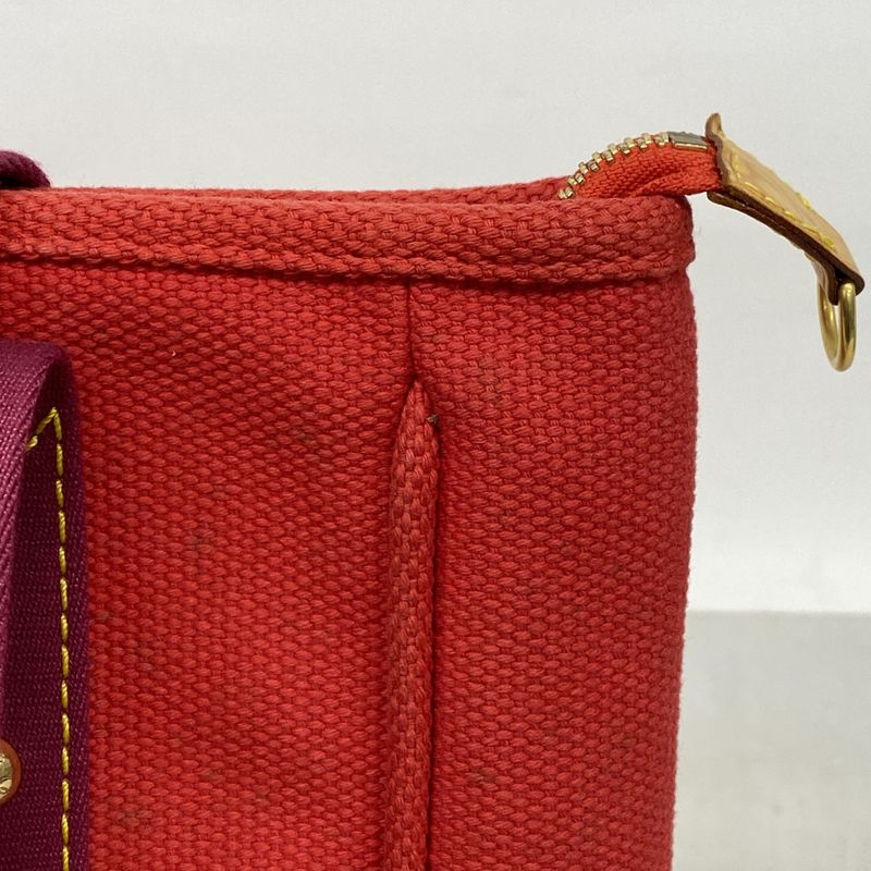 Louis Vuitton Tote Bag Antigua Cabas MM M40034 Rouge Ladies