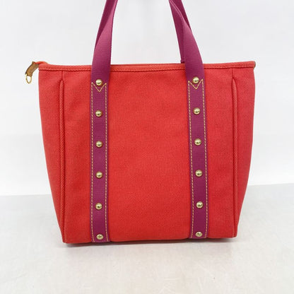 Louis Vuitton Tote Bag Antigua Cabas MM M40034 Rouge Ladies