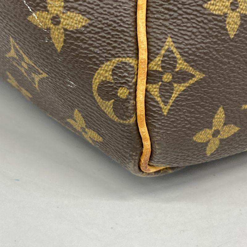 Louis Vuitton Boston Bag Monogram Keepall 55 M41424 Brown Men Women Unisex
