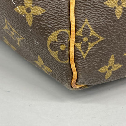 Louis Vuitton Boston Bag Monogram Keepall 55 M41424 Brown Men Women Unisex