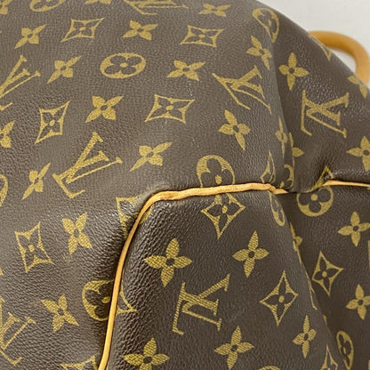 Louis Vuitton Boston Bag Monogram Keepall 55 M41424 Brown Men Women Unisex