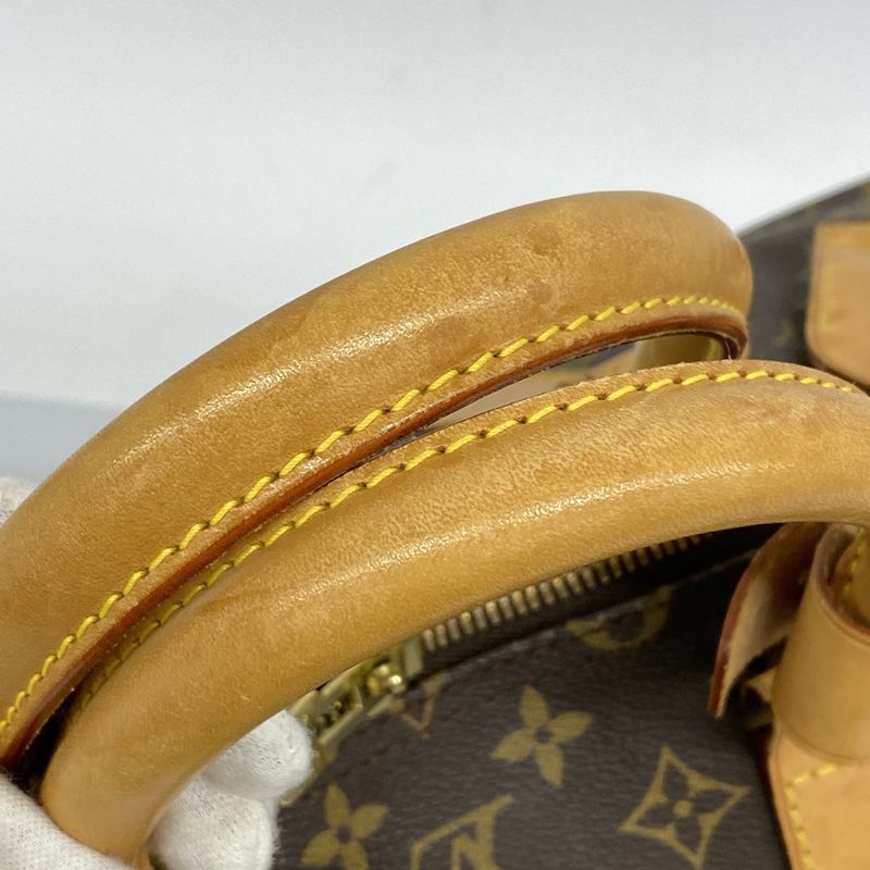 Louis Vuitton Boston Bag Monogram Keepall 55 M41424 Brown Men Women Unisex