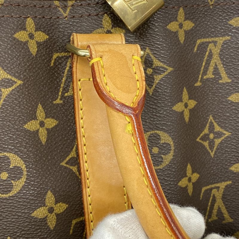 Louis Vuitton Boston Bag Monogram Keepall 55 M41424 Brown Men Women Unisex