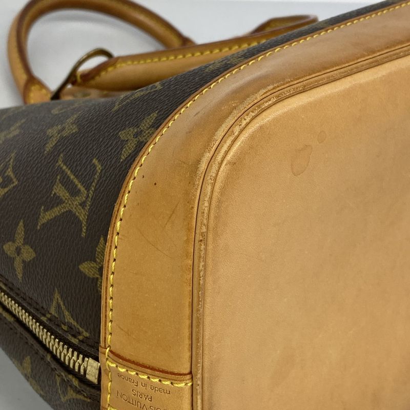 Louis Vuitton Handbag Monogram Alma M51130 Brown Ladies