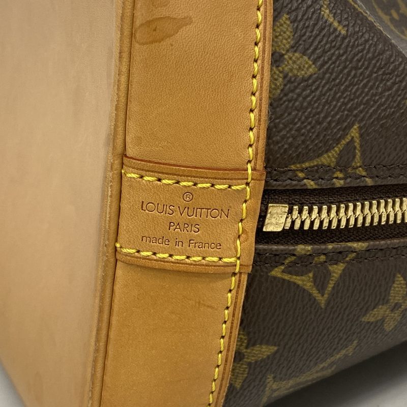 Louis Vuitton Handbag Monogram Alma M51130 Brown Ladies