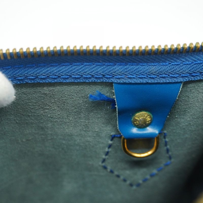 Louis Vuitton Handbag Epi Speedy 25 M43015 Toledo Blue Ladies