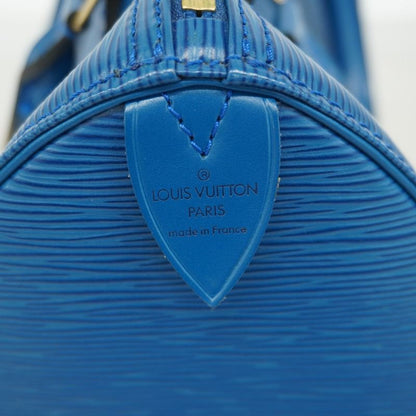 Louis Vuitton Handbag Epi Speedy 25 M43015 Toledo Blue Ladies