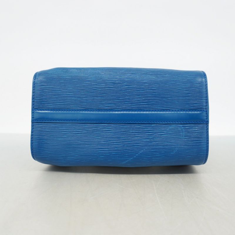 Louis Vuitton Handbag Epi Speedy 25 M43015 Toledo Blue Ladies