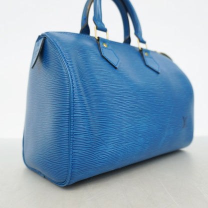Louis Vuitton Handbag Epi Speedy 25 M43015 Toledo Blue Ladies