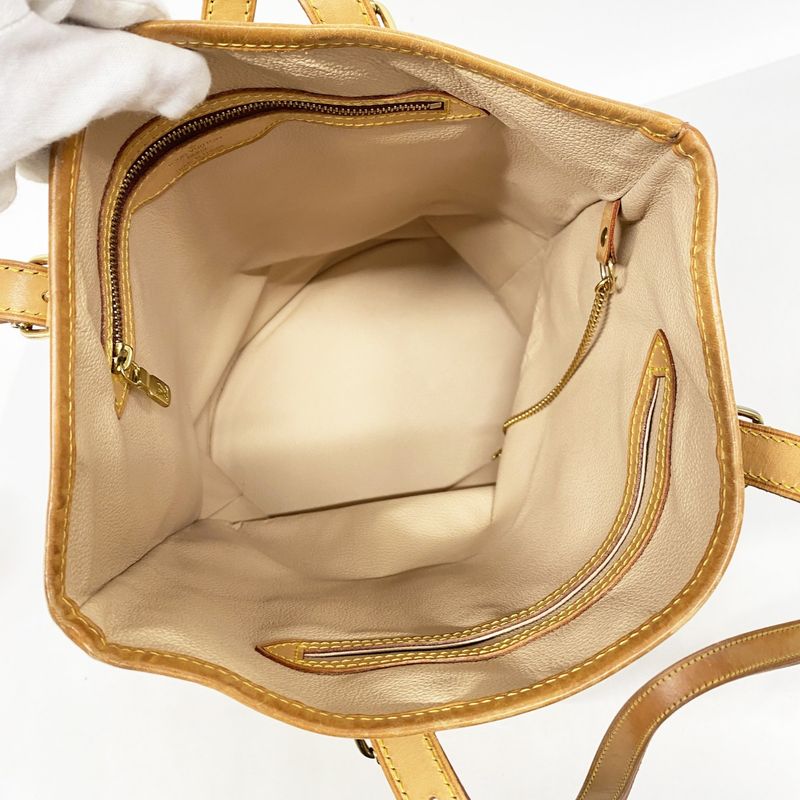 Louis Vuitton Tote Bag Monogram Bucket GM M42236 Brown Ladies