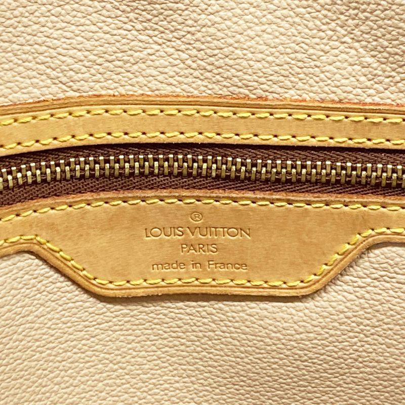 Louis Vuitton Tote Bag Monogram Bucket GM M42236 Brown Ladies