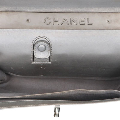 Chanel Boy Chanel 25 LED Light Metallic Calfskin Chain Shoulder Bag Women's 25