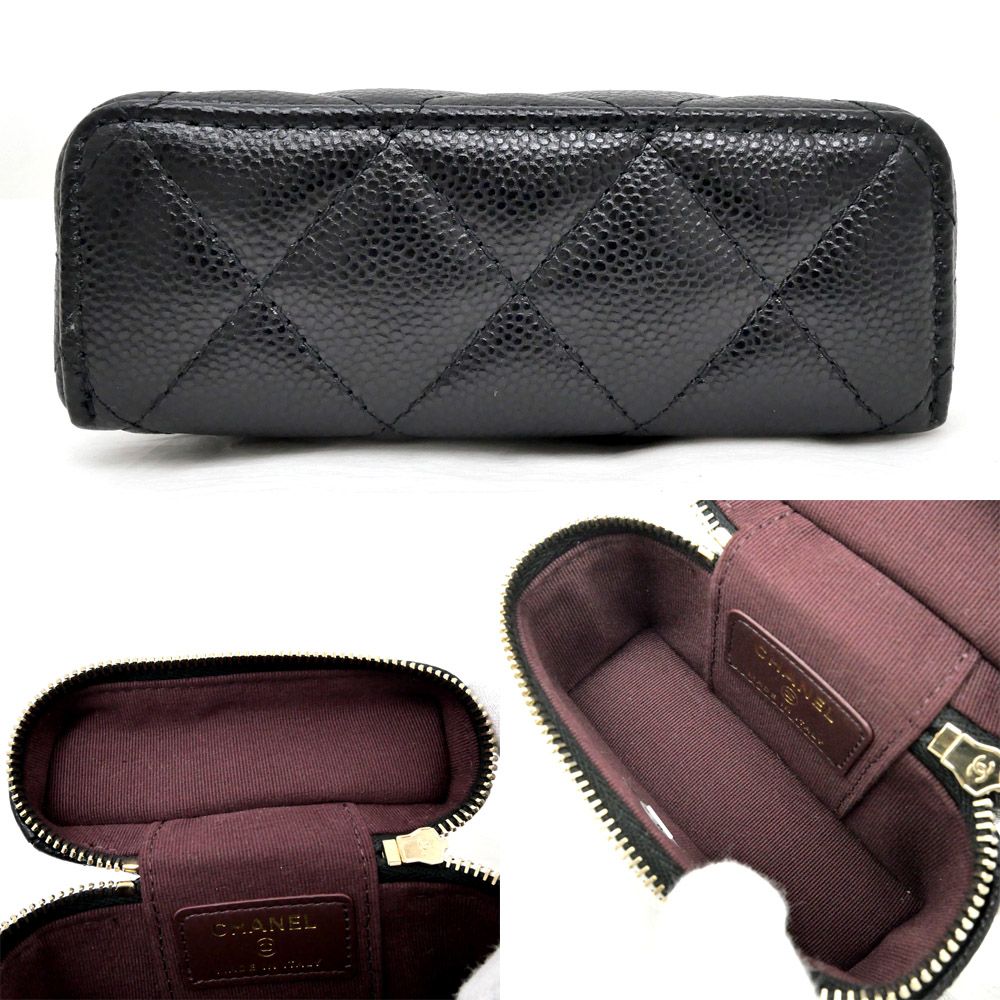 Chanel Chanel Bag Charm Classic Mini Quilted Ap4897 Random BK GD Grain