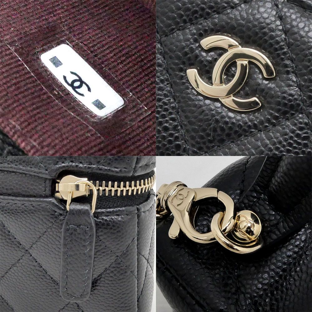 Chanel Chanel Bag Charm Classic Mini Quilted Ap4897 Random BK GD Grain