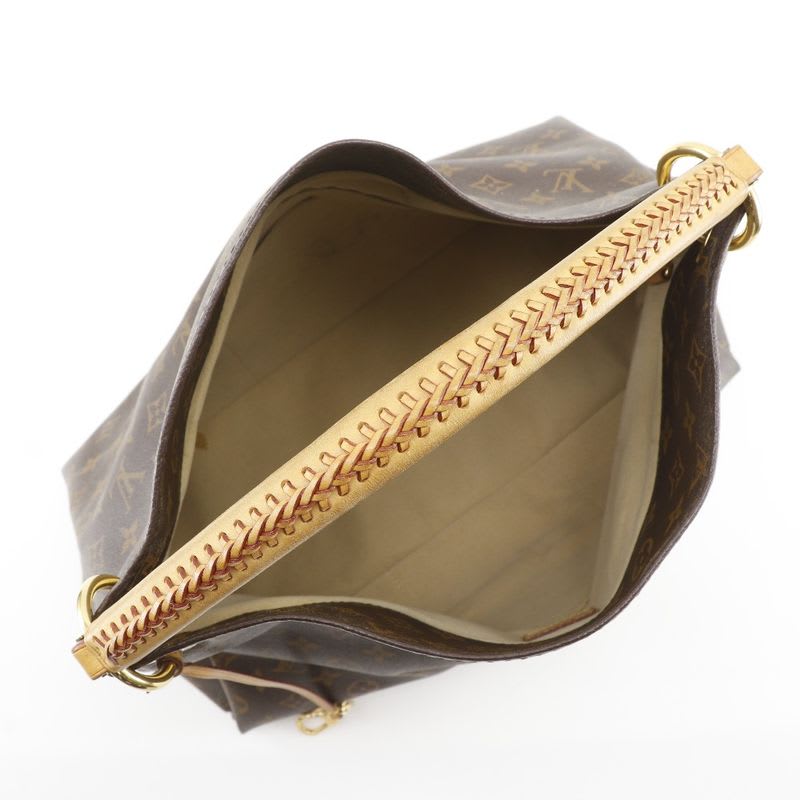 Louis Vuitton Artsy MM Monogram Canvas Brown Women's Shoulder Bag