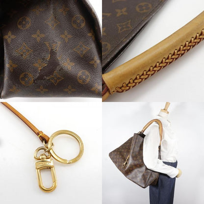 Louis Vuitton Artsy MM Monogram Canvas Brown Women's Shoulder Bag