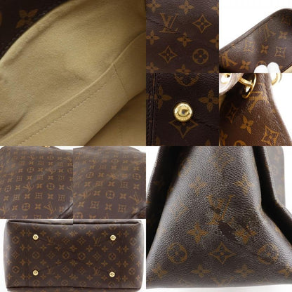 Louis Vuitton Artsy MM Monogram Canvas Brown Women's Shoulder Bag