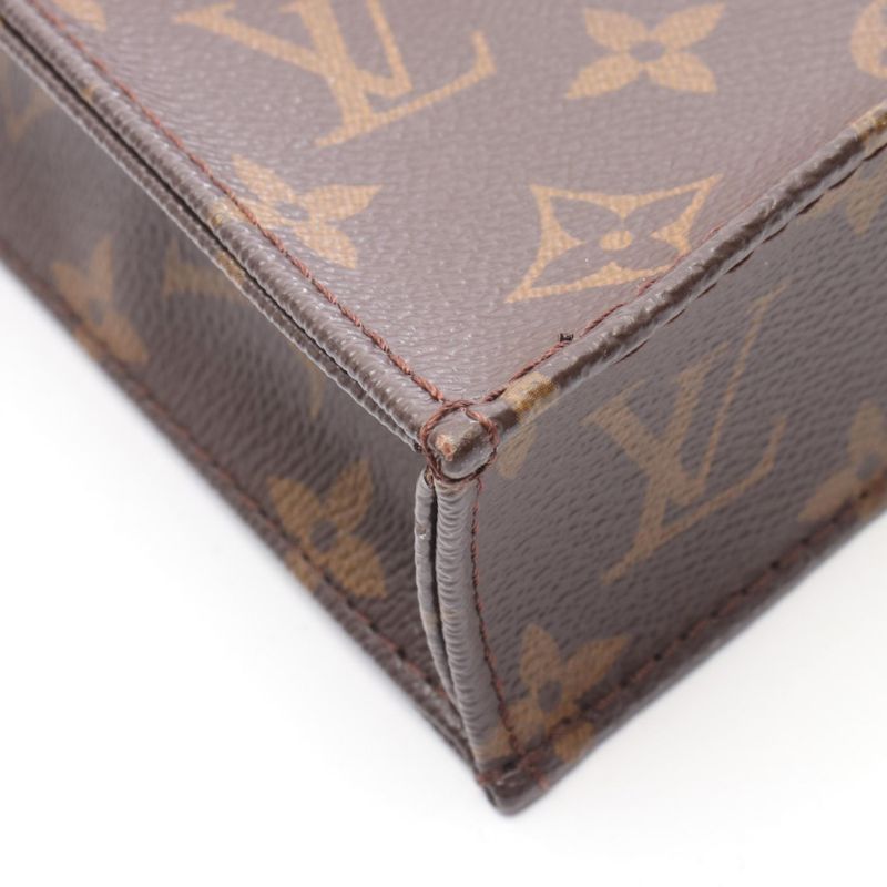 Louis Vuitton Handbag Petite Sac Plastic M69442 PVC Coated Canvas Leather