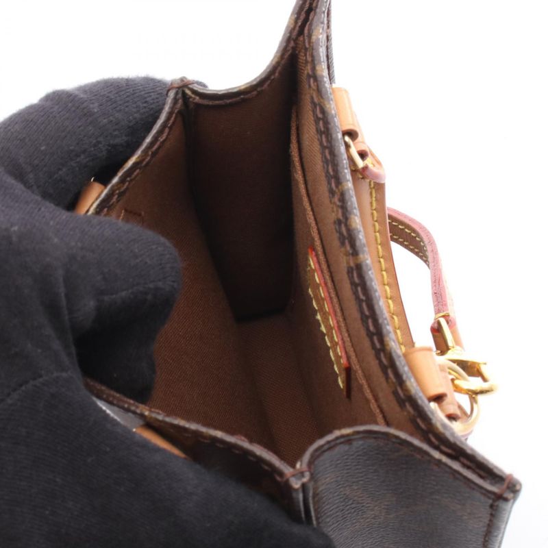 Louis Vuitton Handbag Petite Sac Plastic M69442 PVC Coated Canvas Leather