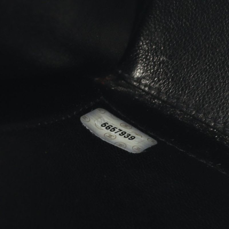 Chanel Chanel Tote Bag Black Caviar Leather Turnlock
