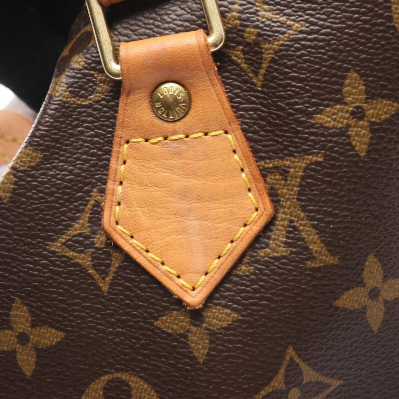 Louis Vuitton Handbag Speedy 30 M41526 PVC Coated Canvas Leather Speedy 30