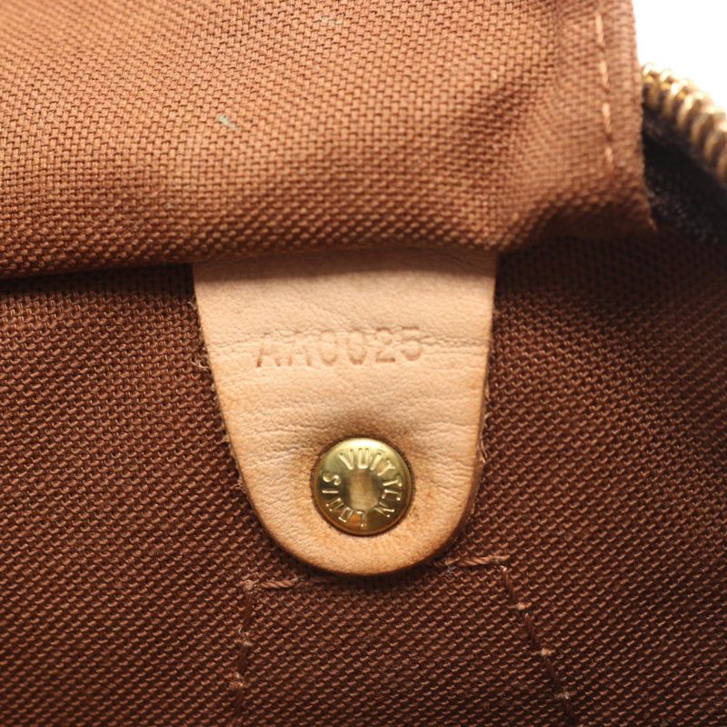 Louis Vuitton Handbag Speedy 30 M41526 PVC Coated Canvas Leather Speedy 30